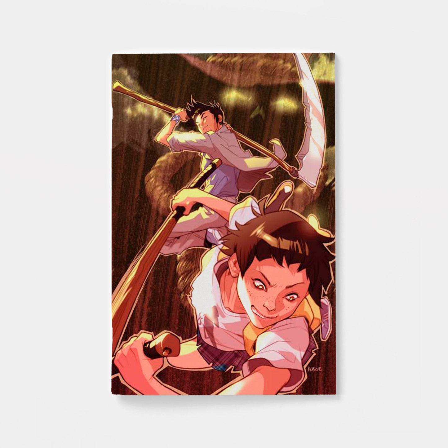 GOTHAM ACADEMY FIRST YEAR #6 (OF 6) CVR B KARL KERSCHL CARD STOCK VAR | presale | 2026-07-29