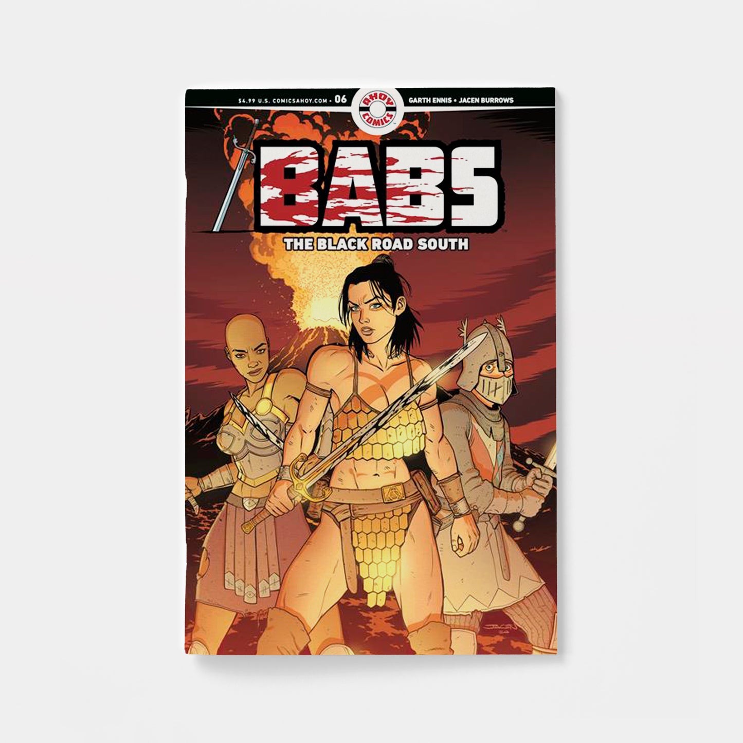 BABS THE BLACK ROAD SOUTH #6 (OF 6) CVR A JACEN BURROWS (MR) | presale | 2026-08-19