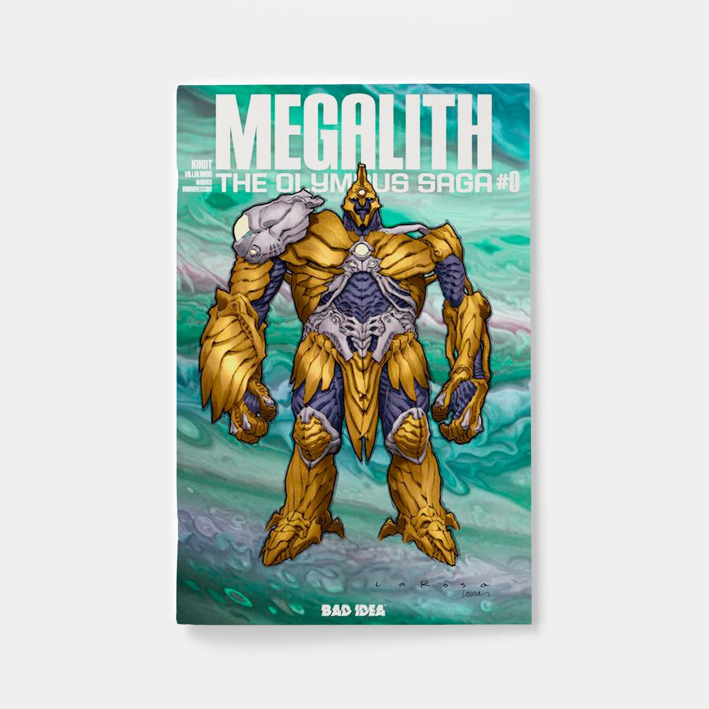 OLYMPUS SAGA MEGALITH #0 (OF 4) CVR A LEWIS LAROSA