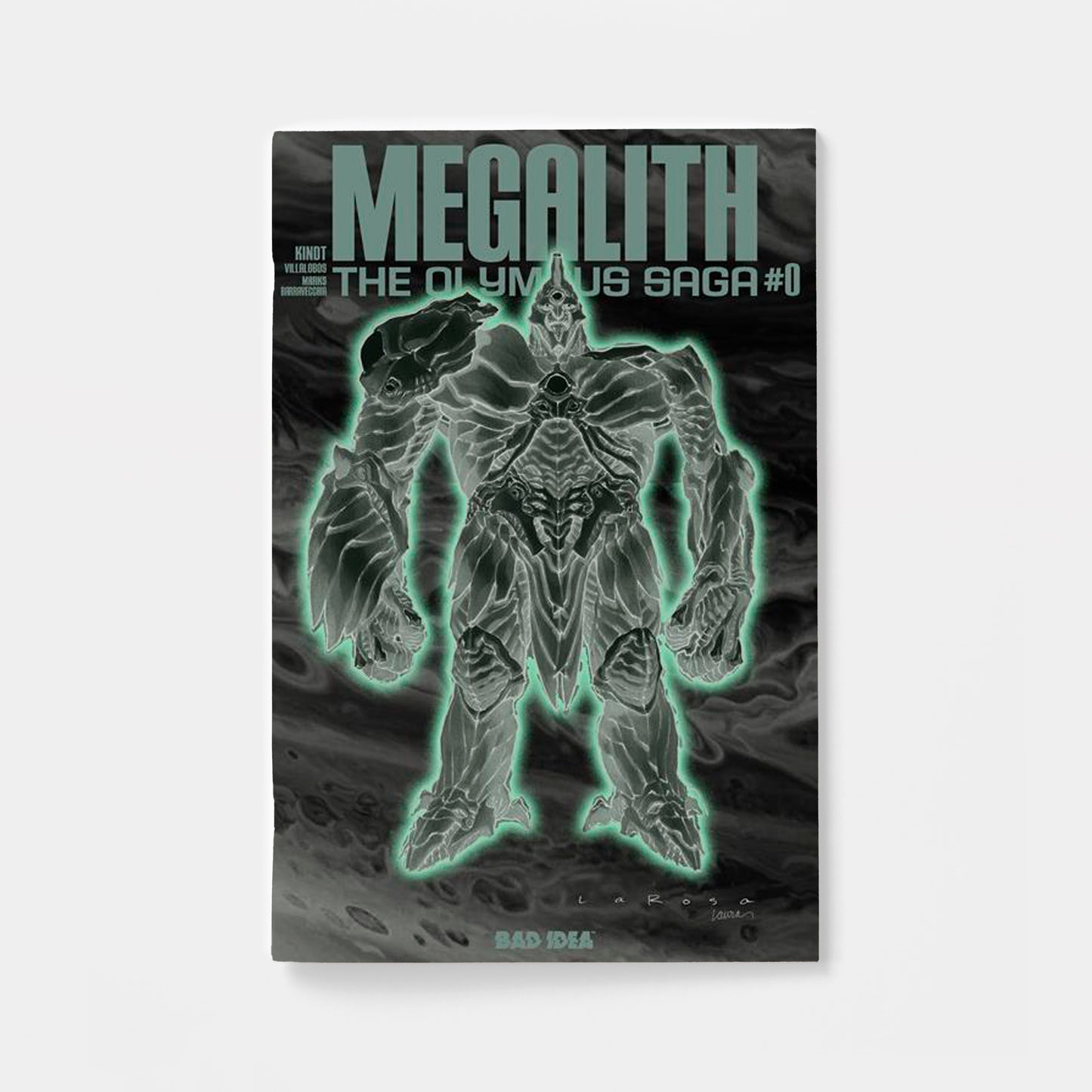 OLYMPUS SAGA MEGALITH #0 (OF 4) CVR D LEWIS LAROSA GLOW IN THE DARK VAR