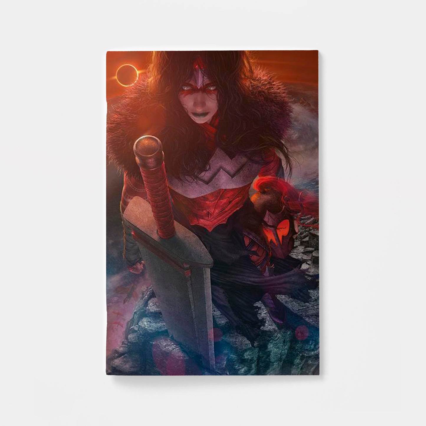 ABSOLUTE WONDER WOMAN #22 CVR C RAHZZAH CARD STOCK VAR