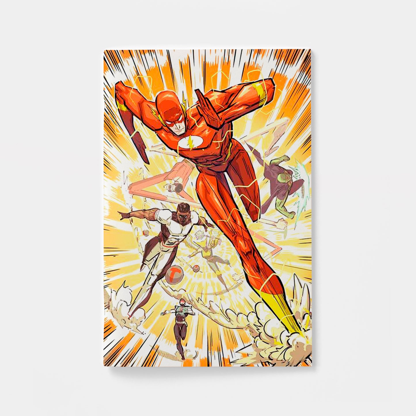 FLASH #35 CVR B RILEY ROSSMO CARD STOCK VAR