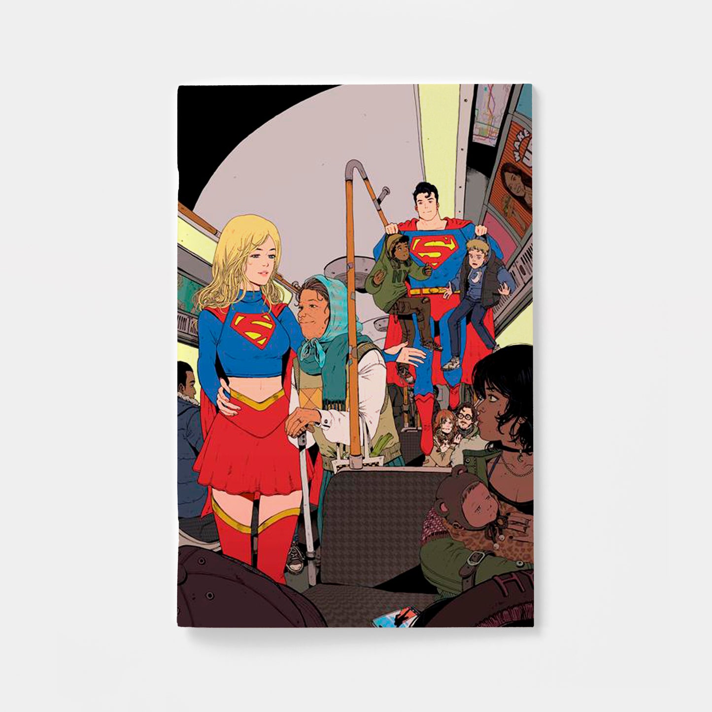 SUPERMAN UNLIMITED #15 CVR B ZOE THOROGOOD CARD STOCK VAR (THE REIGN OF THE SUPERBOYS)