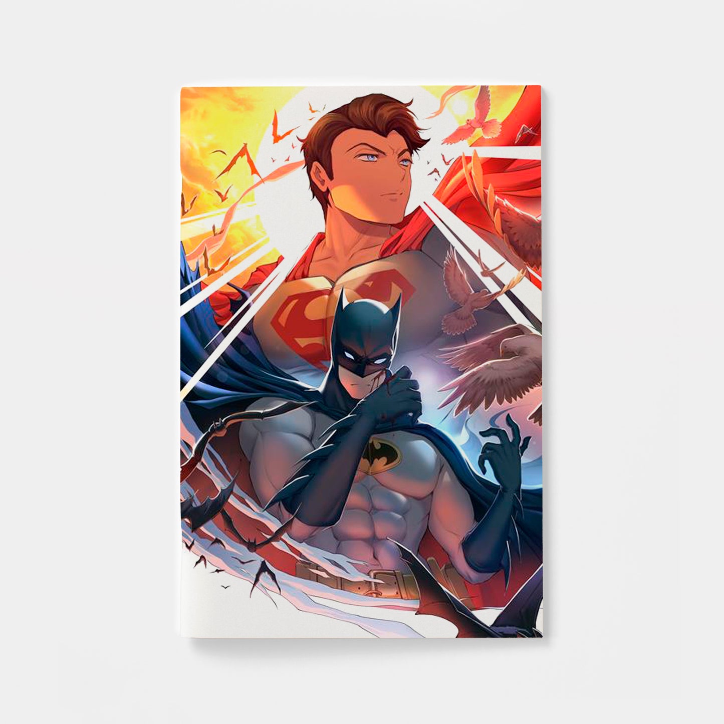 BATMAN SUPERMAN WORLDS FINEST #53 CVR B RACHTA LIN CARD STOCK VAR
