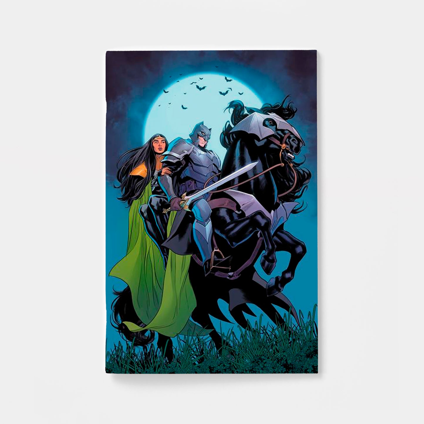 DARK KNIGHTS OF STEEL II #1 (OF 12) CVR B TRAVIS MOORE CARD STOCK VAR