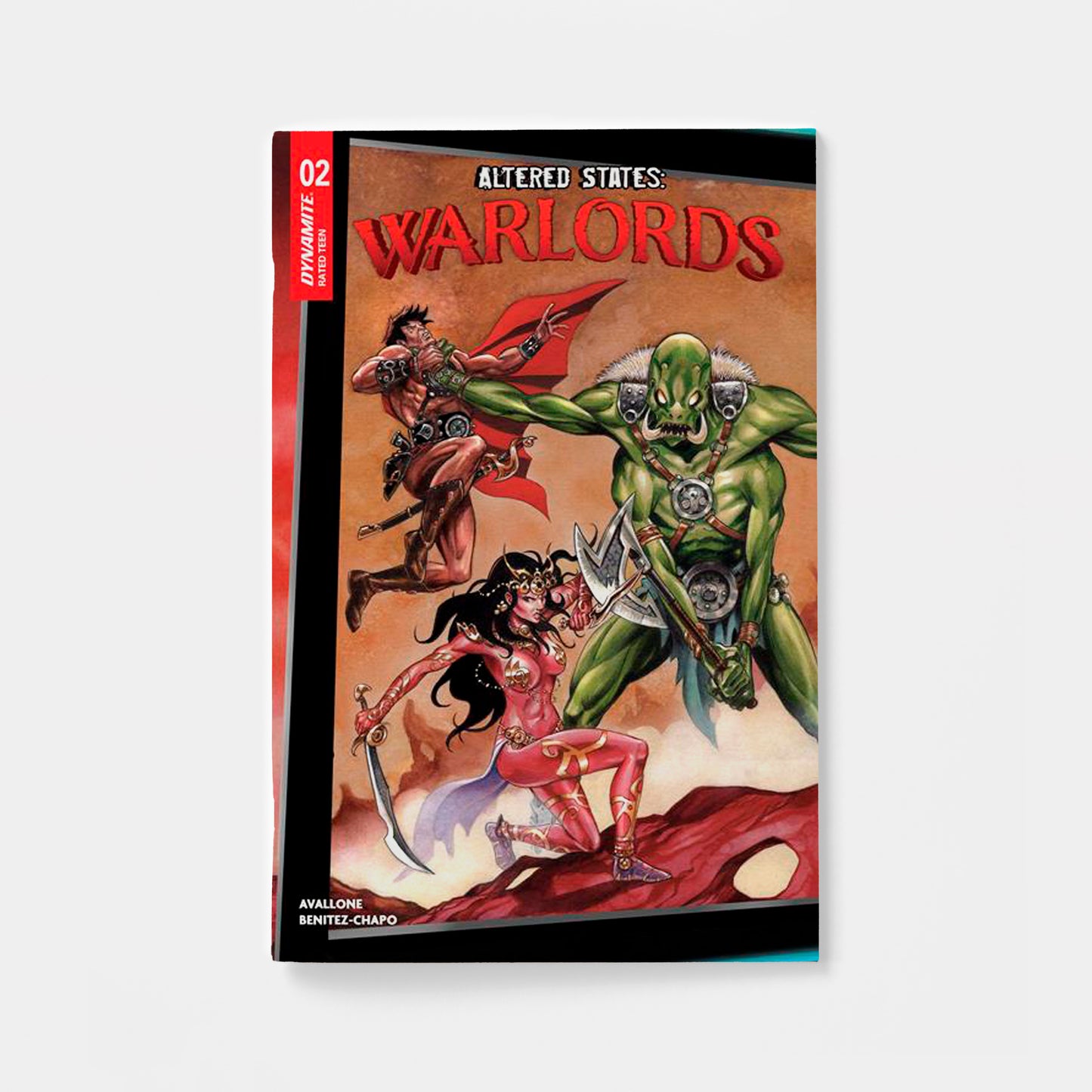 ALTERED STATES WARLORDS #2 CVR B MIKE ROOTH VAR