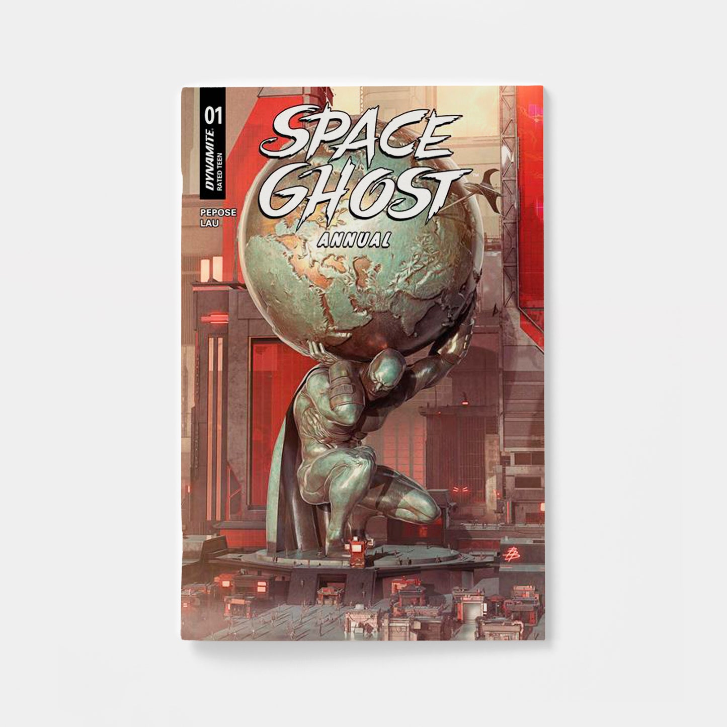 SPACE GHOST ANNUAL #1 (ONE SHOT) CVR B BJORN BARENDS VAR