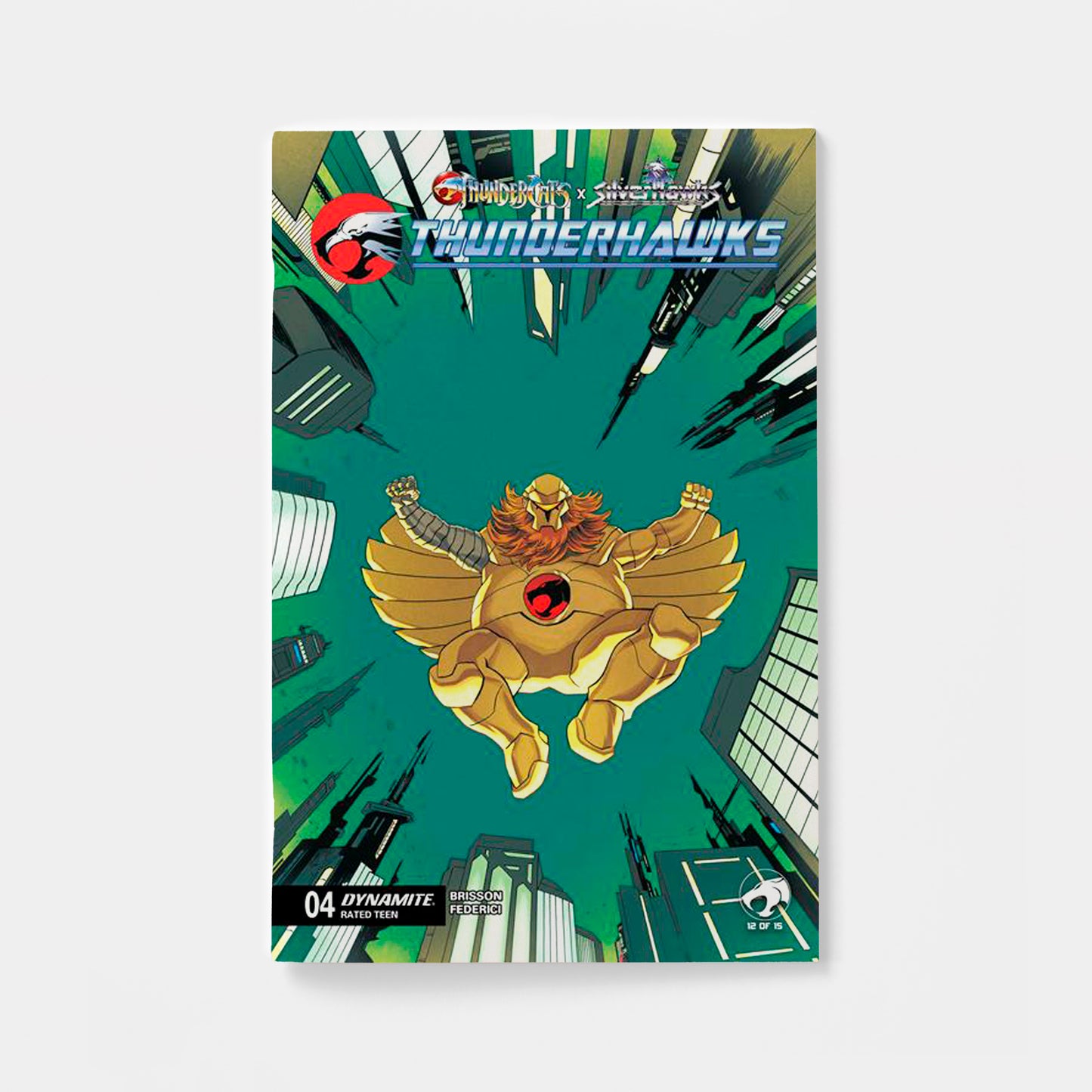 THUNDERCATS X SILVERHAWKS THUNDERHAWKS #4 CVR B DECLAN SHALVEY VAR