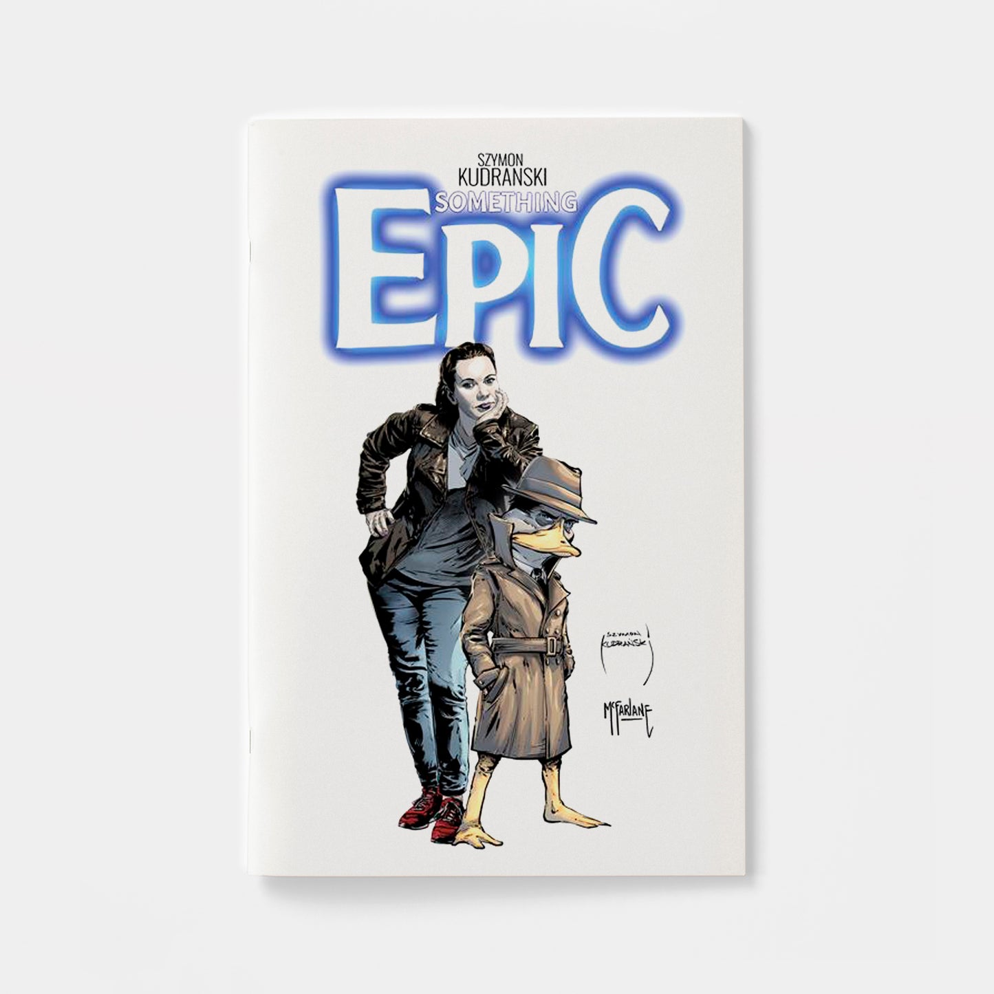 SOMETHING EPIC #13 CVR A SZYMON KUDRANSKI & TODD MCFARLANE