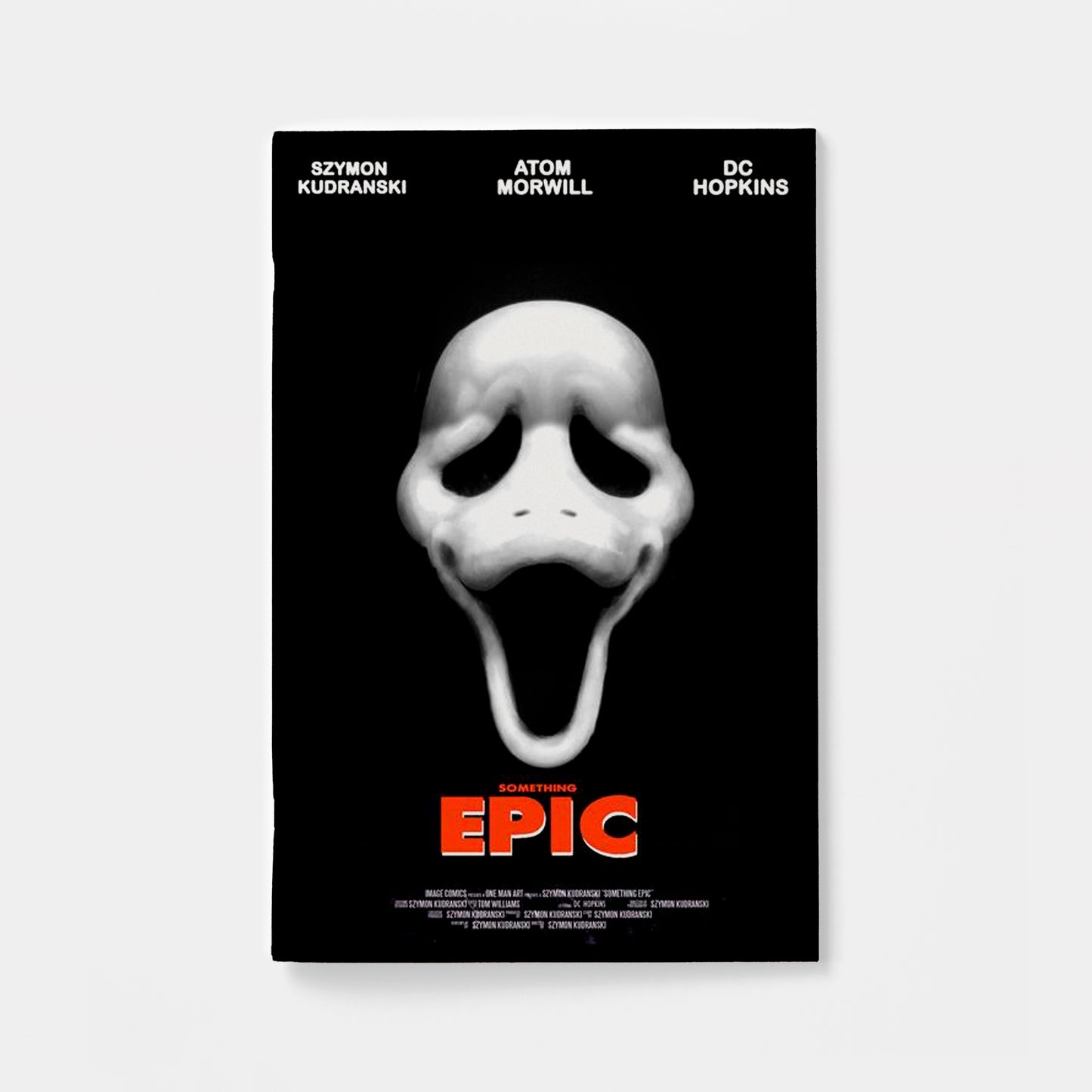 SOMETHING EPIC #13 CVR E SZYMON KUDRANSKI SCREAM HOMAGE VAR