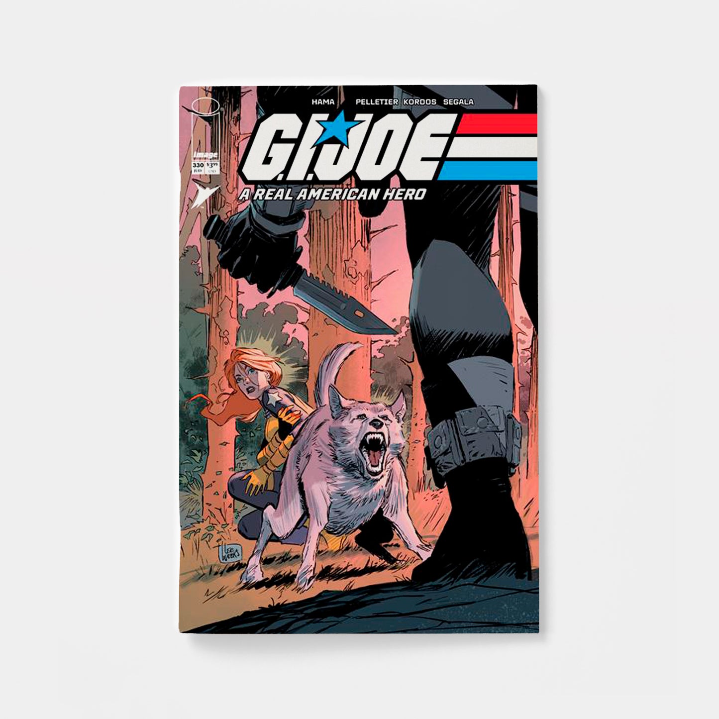 GI JOE A REAL AMERICAN HERO #330 CVR A LEE WEEKS & DAVE STEWART