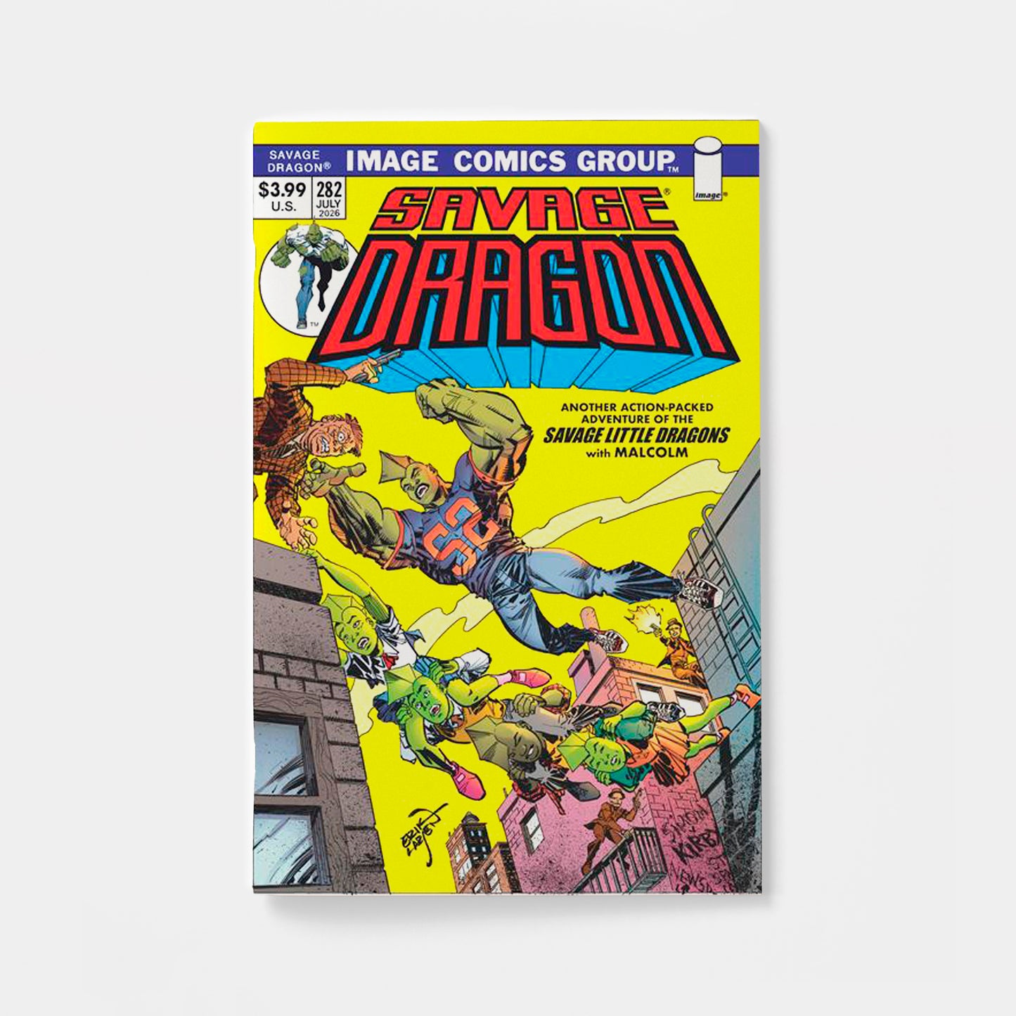 SAVAGE DRAGON #282 CVR B ERIK LARSEN VAR (MR)