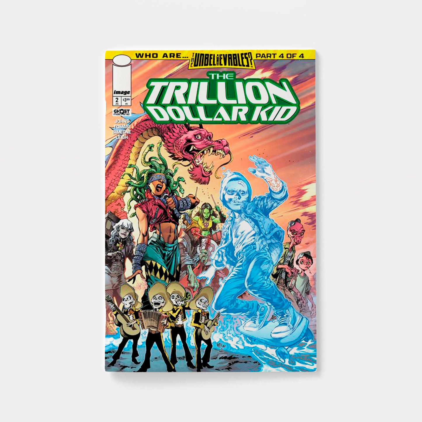 TRILLION DOLLAR KID #2 (OF 2) CVR B IVAN REIS & DANNY MIKI & BRAD ANDERSON VAR
