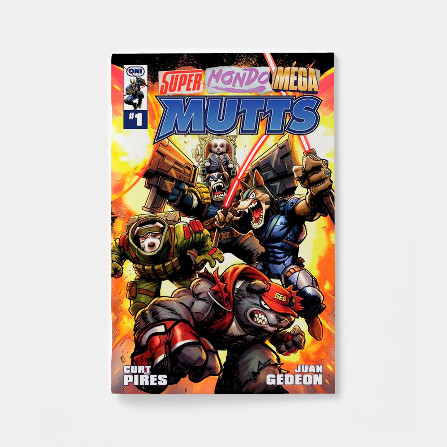 SUPER MONDO MEGA MUTTS #1 (OF 4) CVR A JUAN GEDEON