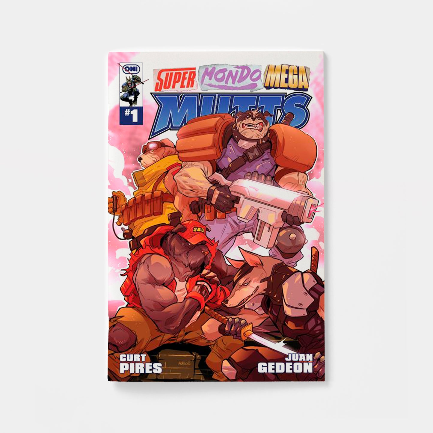 SUPER MONDO MEGA MUTTS #1 (OF 4) CVR C KARL KERSCHL VAR