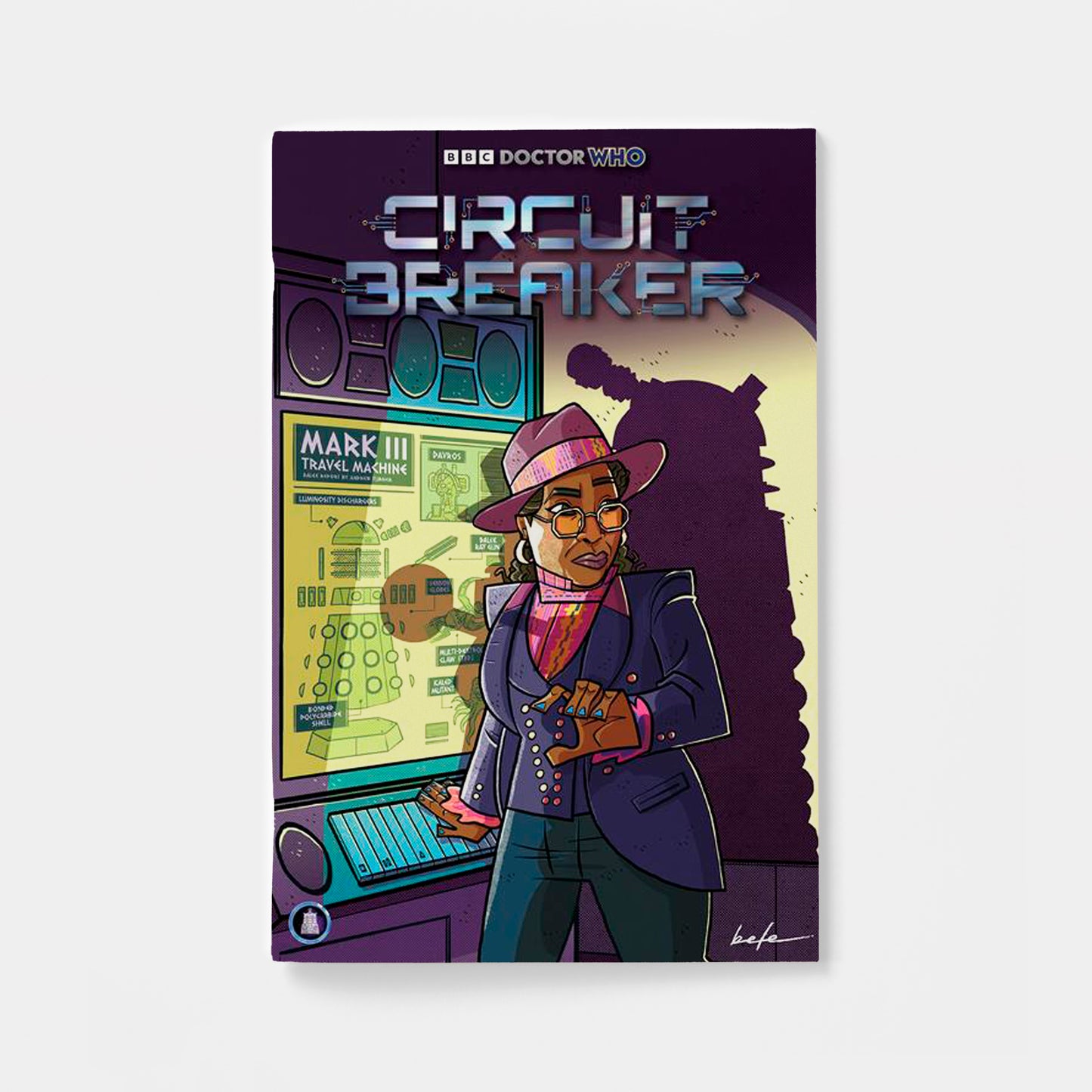 DOCTOR WHO CIRCUIT BREAKER #1 (OF 2) CVR C ROBERT SIENECKI CARDSTOCK VAR