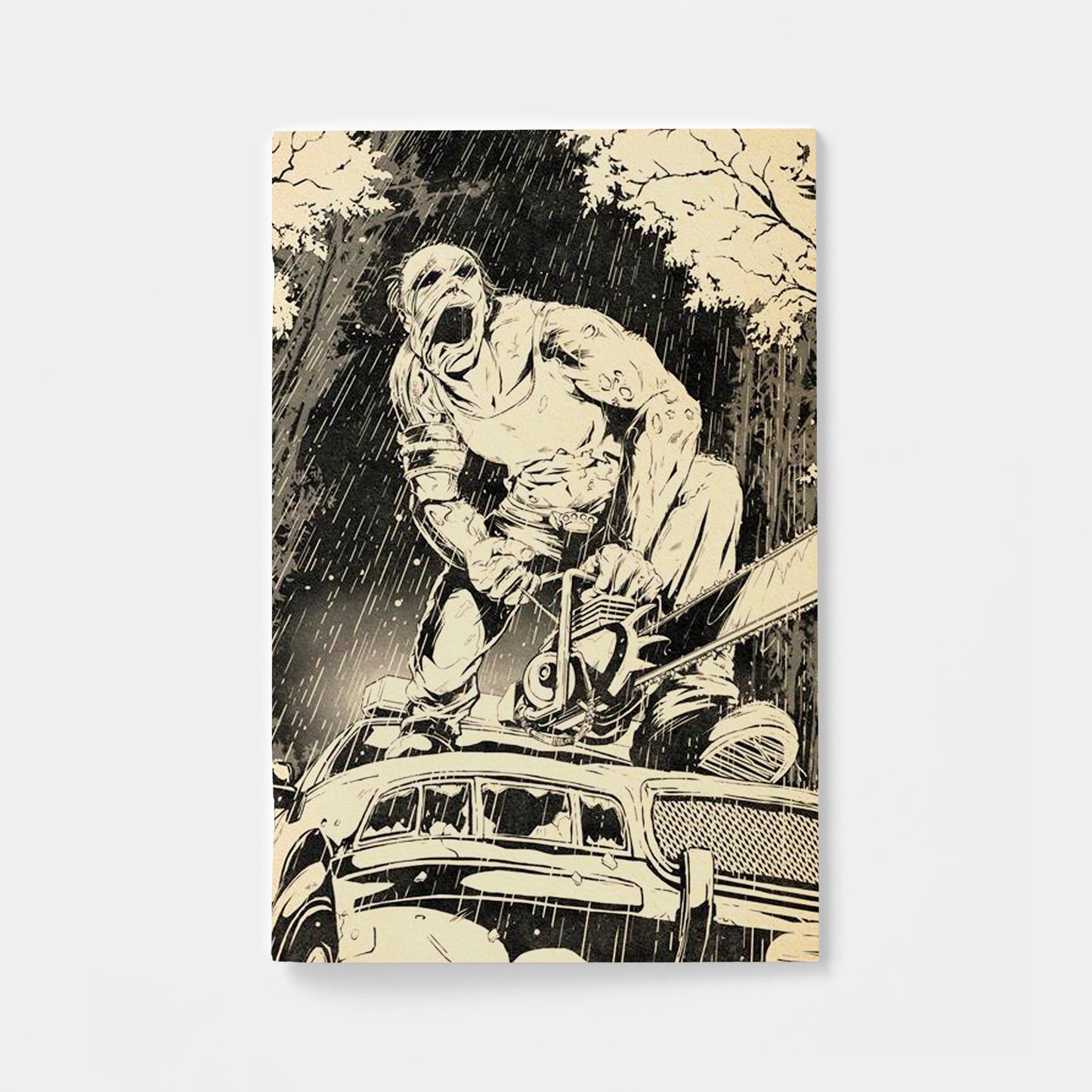 DEAD BY DAYLIGHT THE HILLBILLY #4 (OF 4) CVR B FLOPS VIRGIN INKS CARDSTOCK (MR)