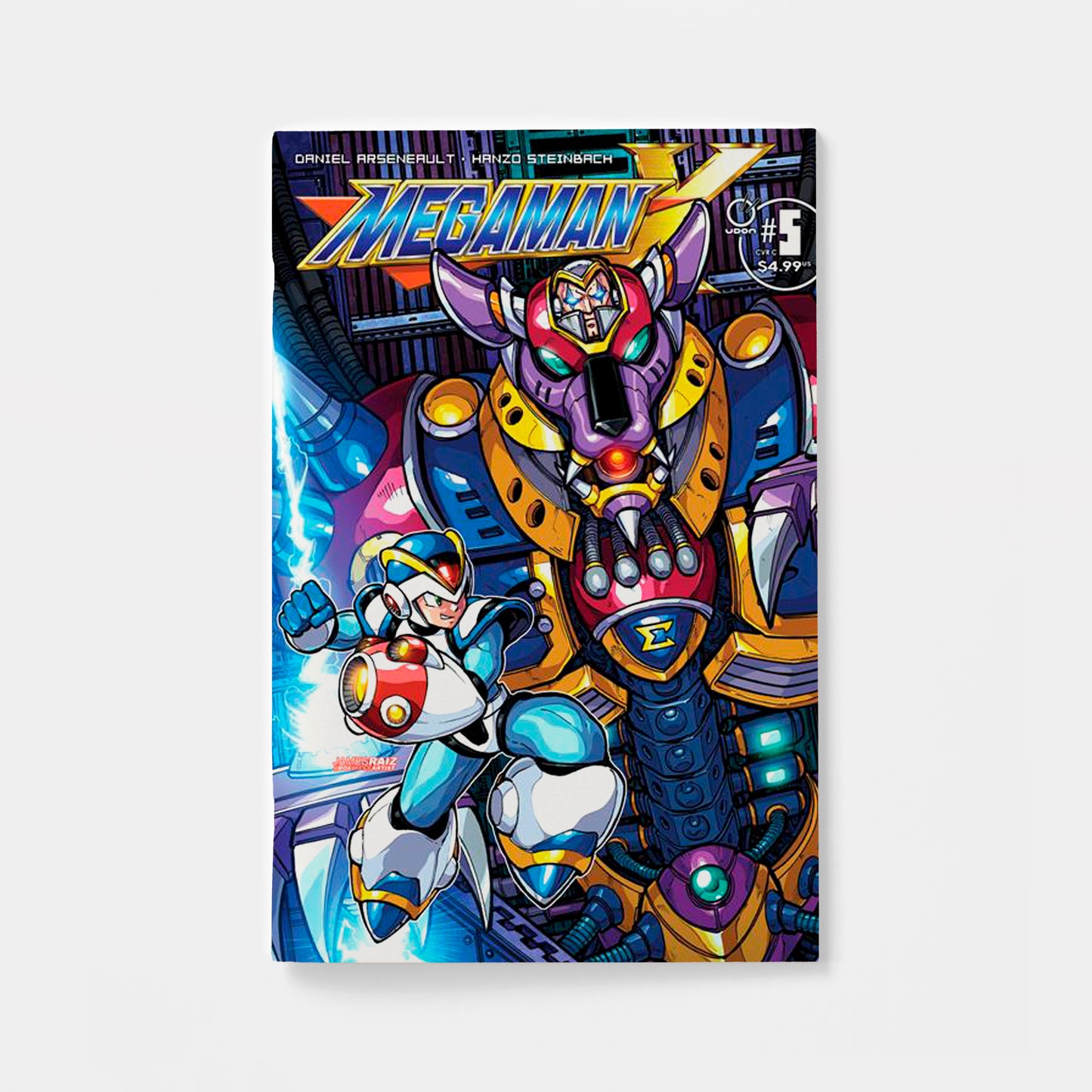 MEGA MAN X #5 (OF 5) CVR C JAMES RAIZ VAR