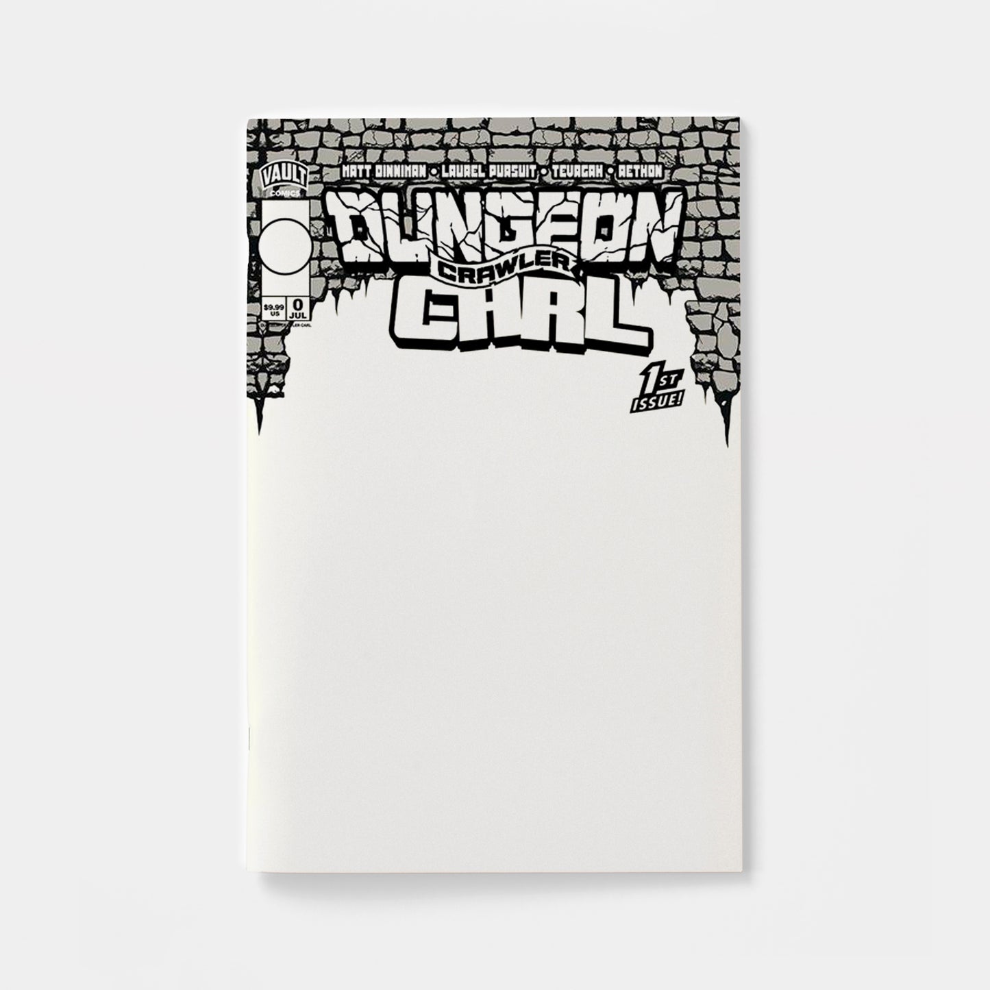 DUNGEON CRAWLER CARL SPECIAL EDITION #0 CVR E BLANK SKETCH VAR