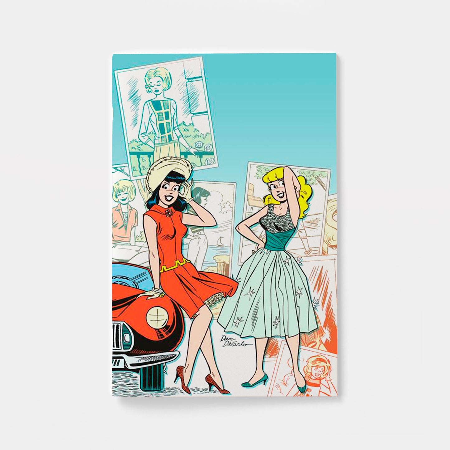ARCHIE COMICS 85TH ANNIVERSARY PRESENTS BETTY & VERONICA FASHION PAGES (ONE-SHOT) CVR D DAN DECARLO FOIL FULL ART VAR