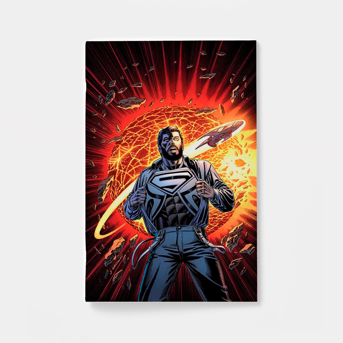 SUPERMAN FATHER OF TOMORROW #4 (OF 6) CVR C JERRY ORDWAY CARD STOCK VAR
