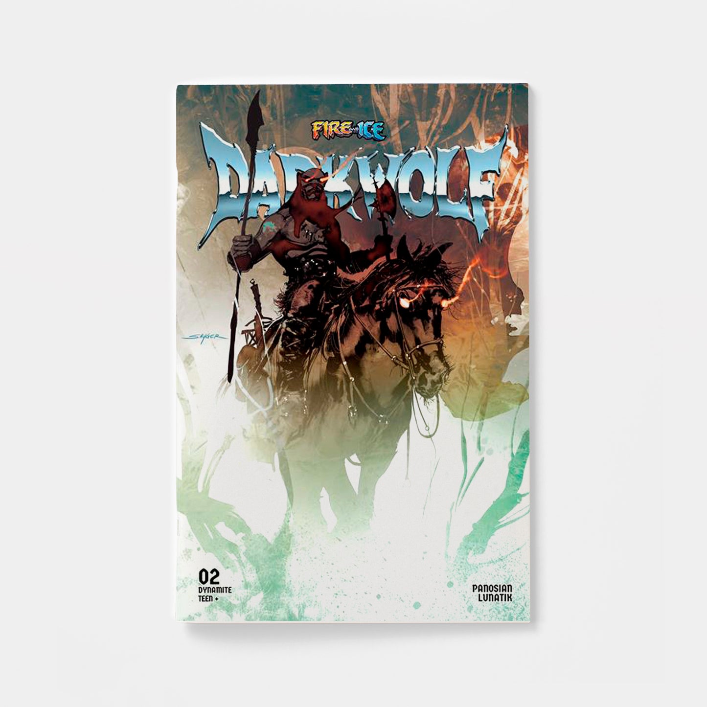 FIRE AND ICE DARKWOLF #2 CVR D STUART SAYGER VAR