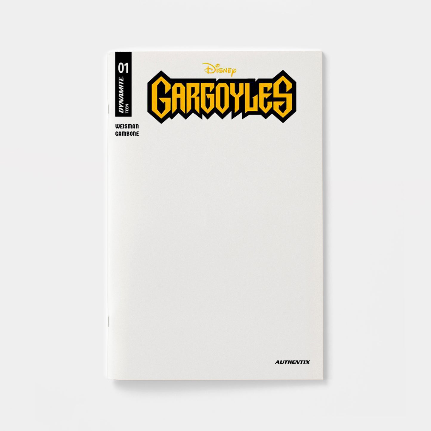 GARGOYLES #1 (2026) CVR E BLANK AUTHENTIX VAR
