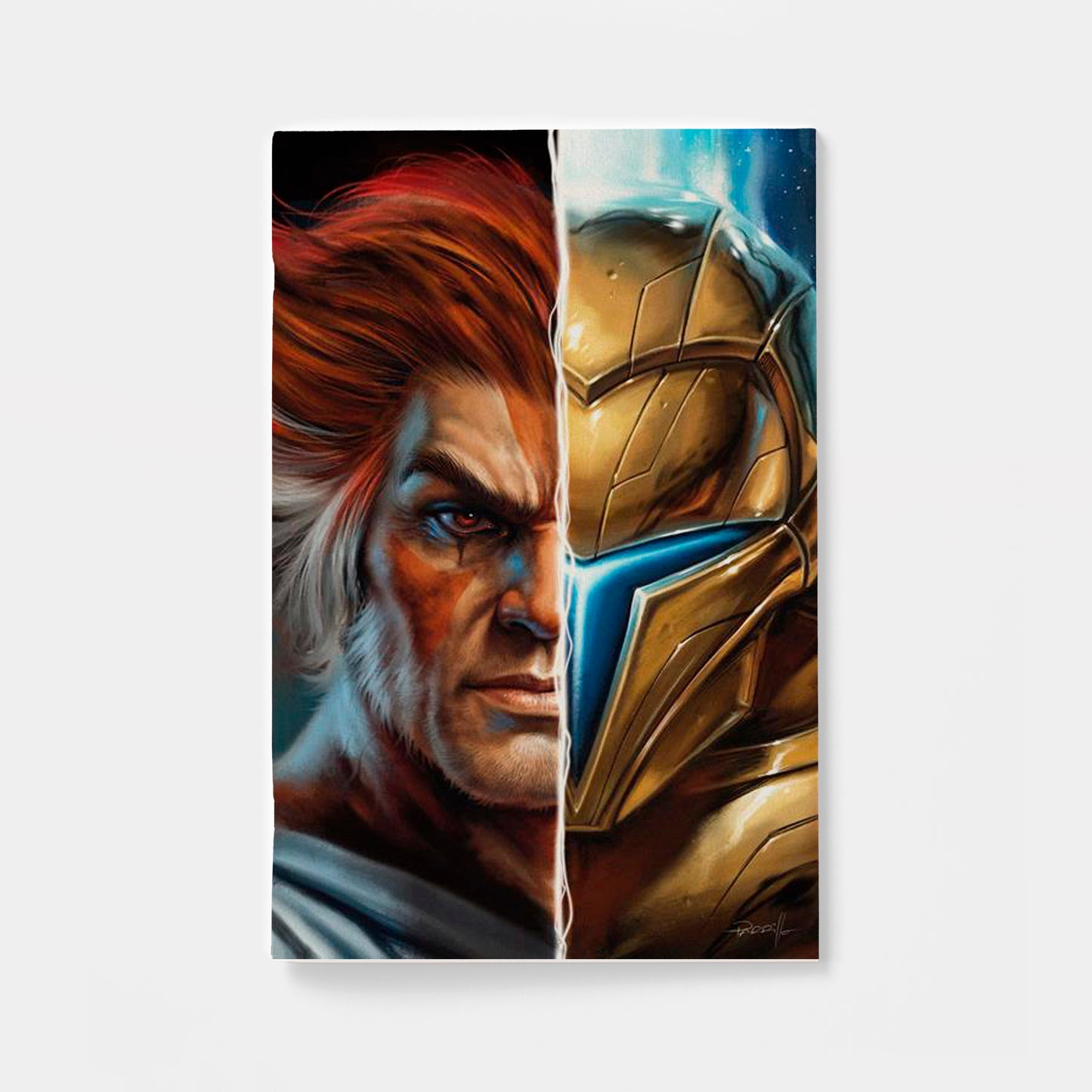 THUNDERCATS X SILVERHAWKS #5 CVR F LUCIO PARRILLO METAL PREMIUM VAR
