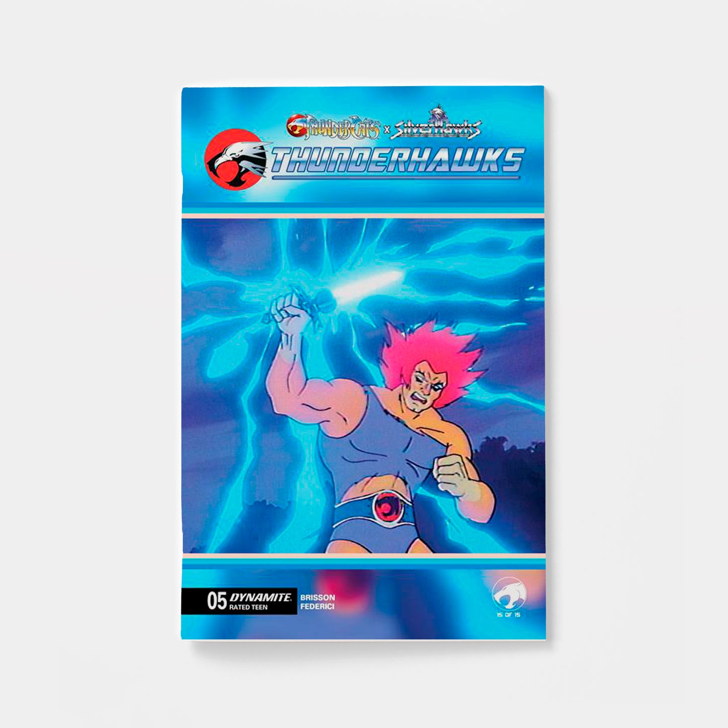 THUNDERCATS X SILVERHAWKS THUNDERHAWKS #5 CVR E ANIMATION ART VAR