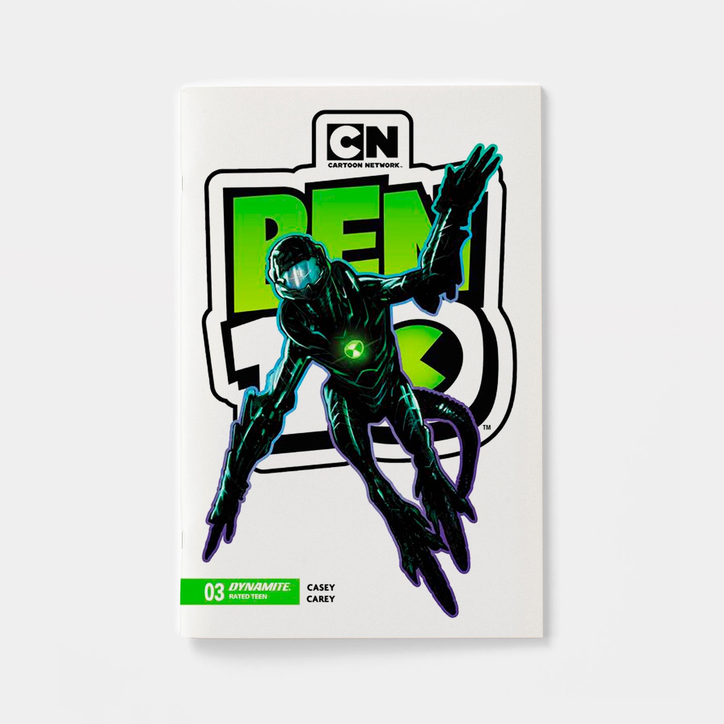 BEN 10 #3 2ND PTG CVR A ROBERT CAREY
