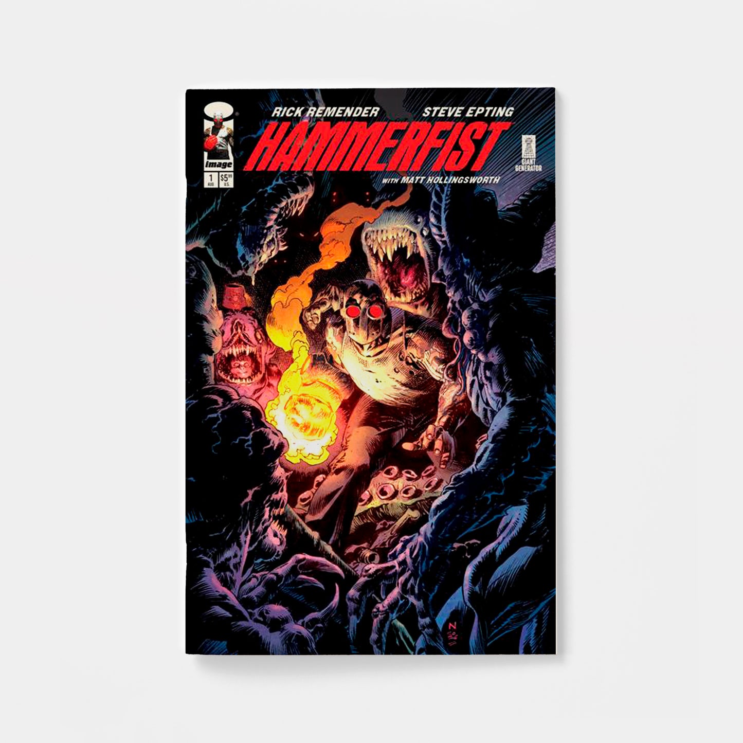 HAMMERFIST #1 CVR C NIC KLEIN VAR (MR)