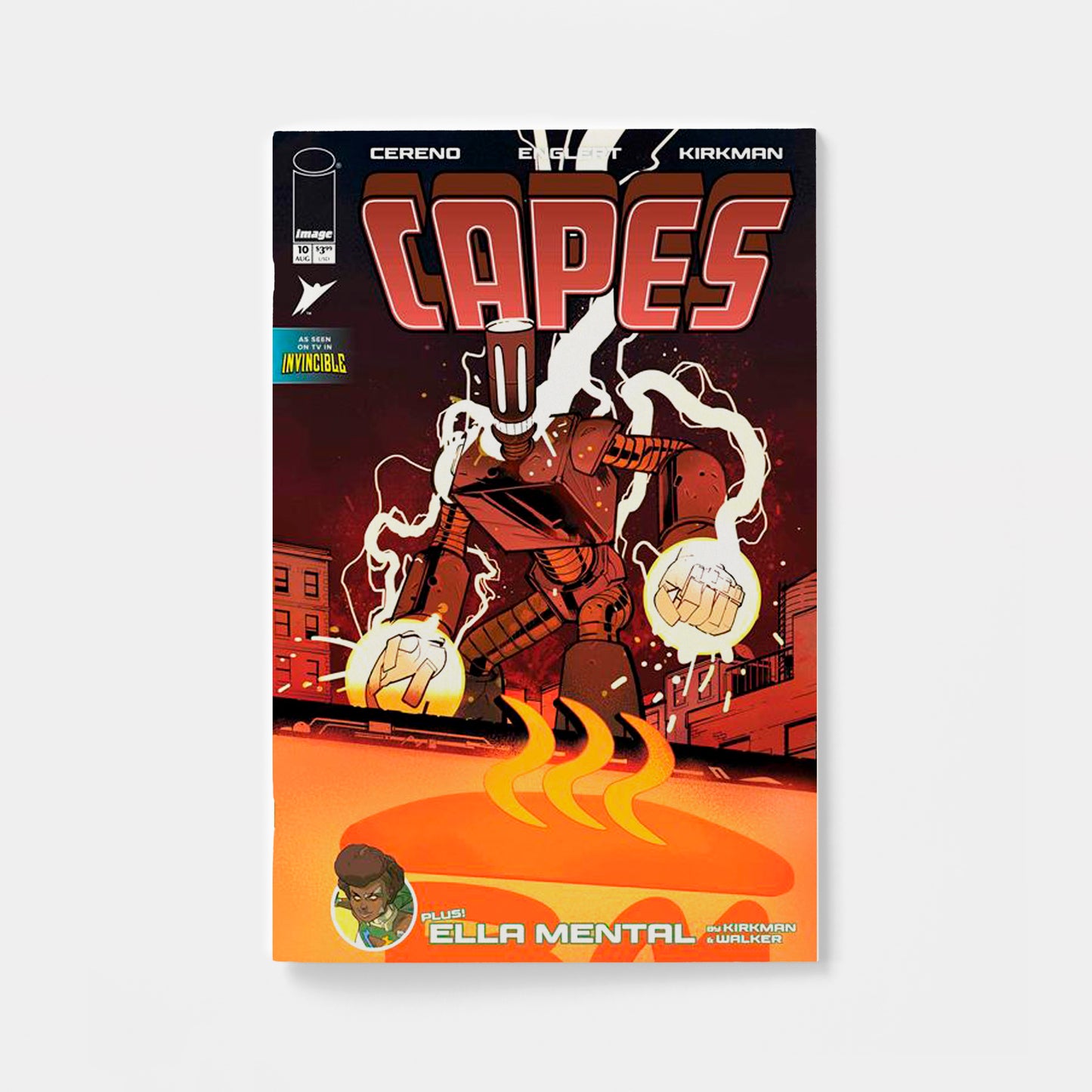 INVINCIBLE UNIVERSE CAPES #10 CVR B CONOR HUGHES VAR