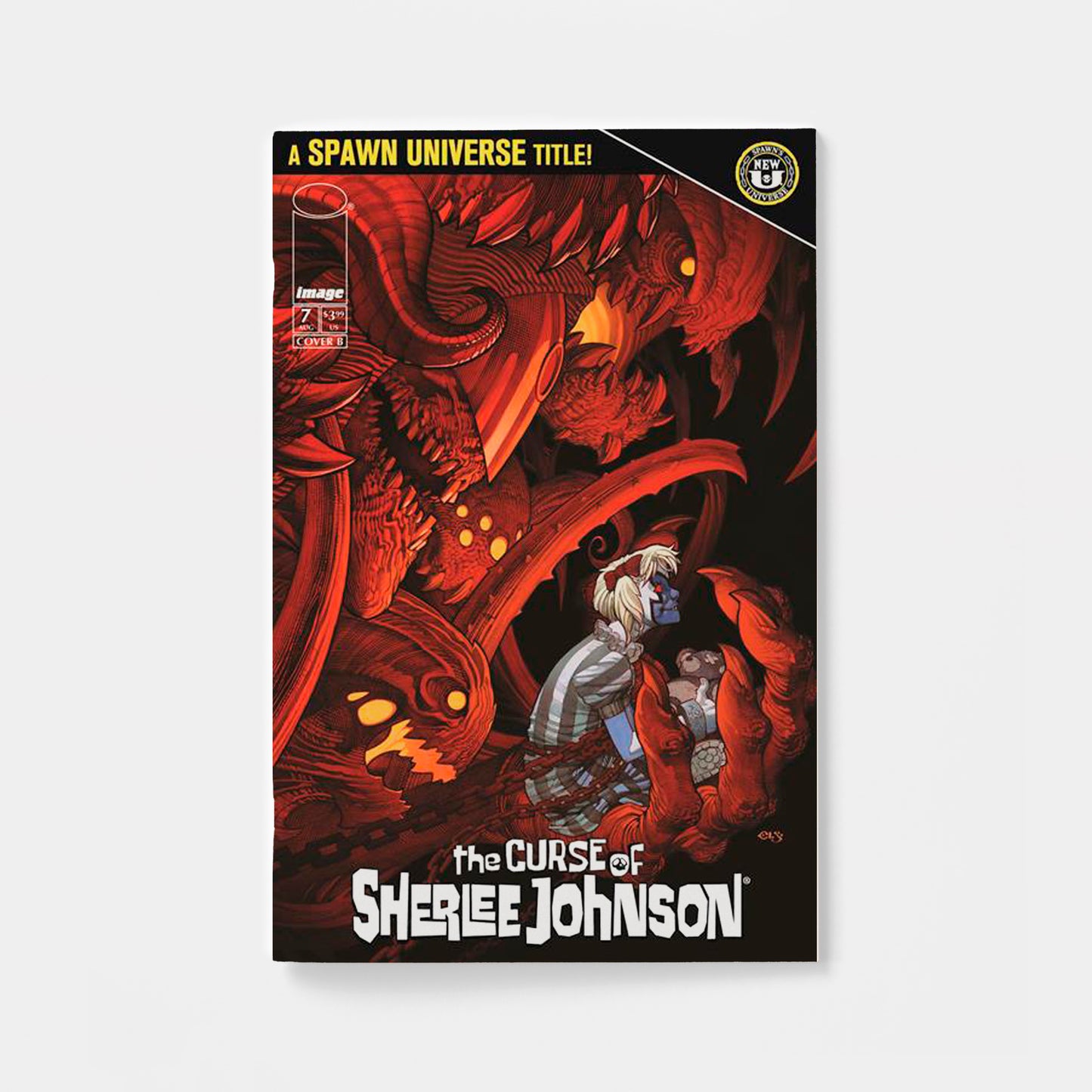 SPAWN THE CURSE OF SHERLEE JOHNSON #7 CVR B CHRIS STEVENS VAR