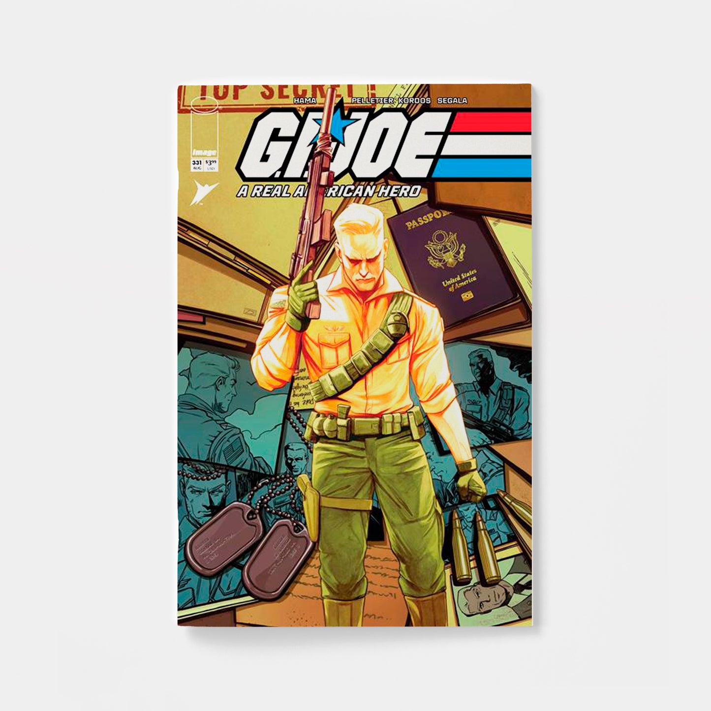 GI JOE A REAL AMERICAN HERO #331 CVR C NIMIT MALAVIA SECRET DOSSIER VAR