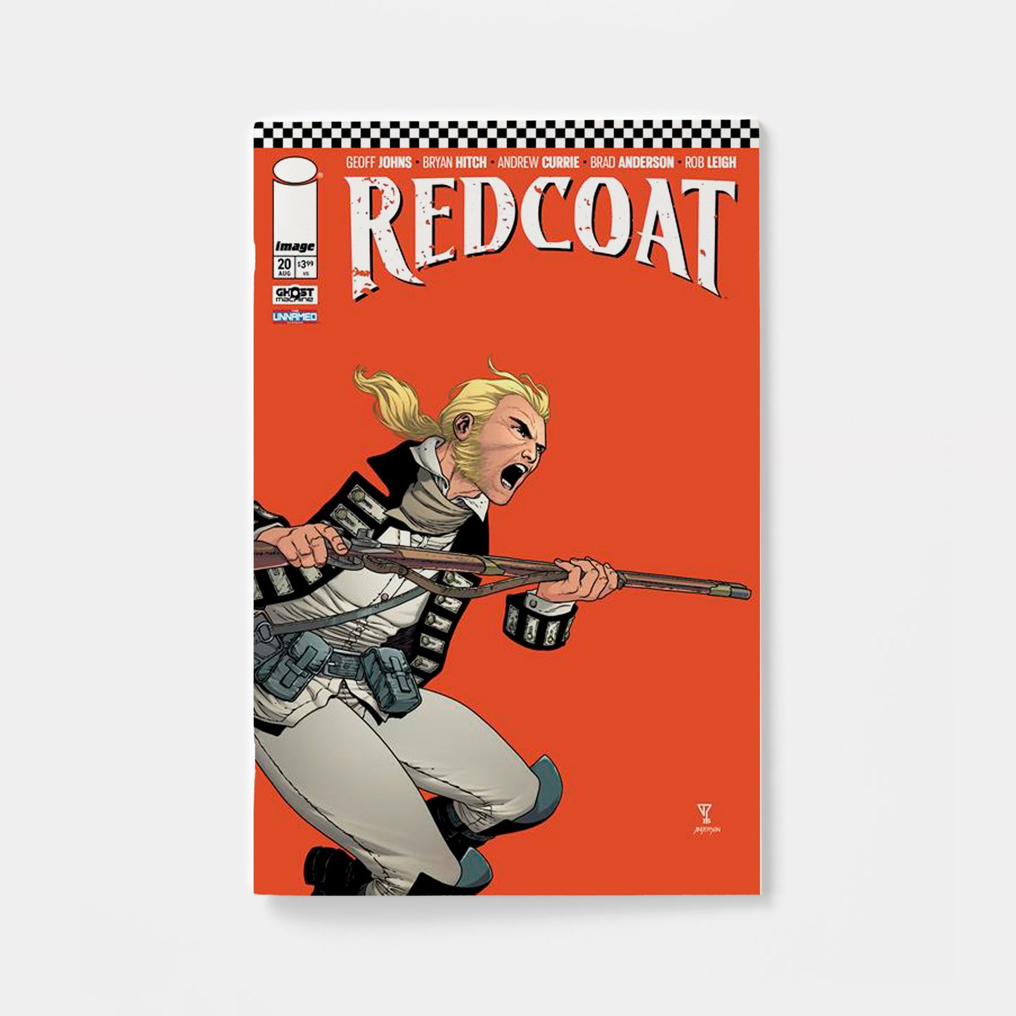 REDCOAT #20 CVR B FRANCIS PORTELA & BRAD ANDERSON VAR