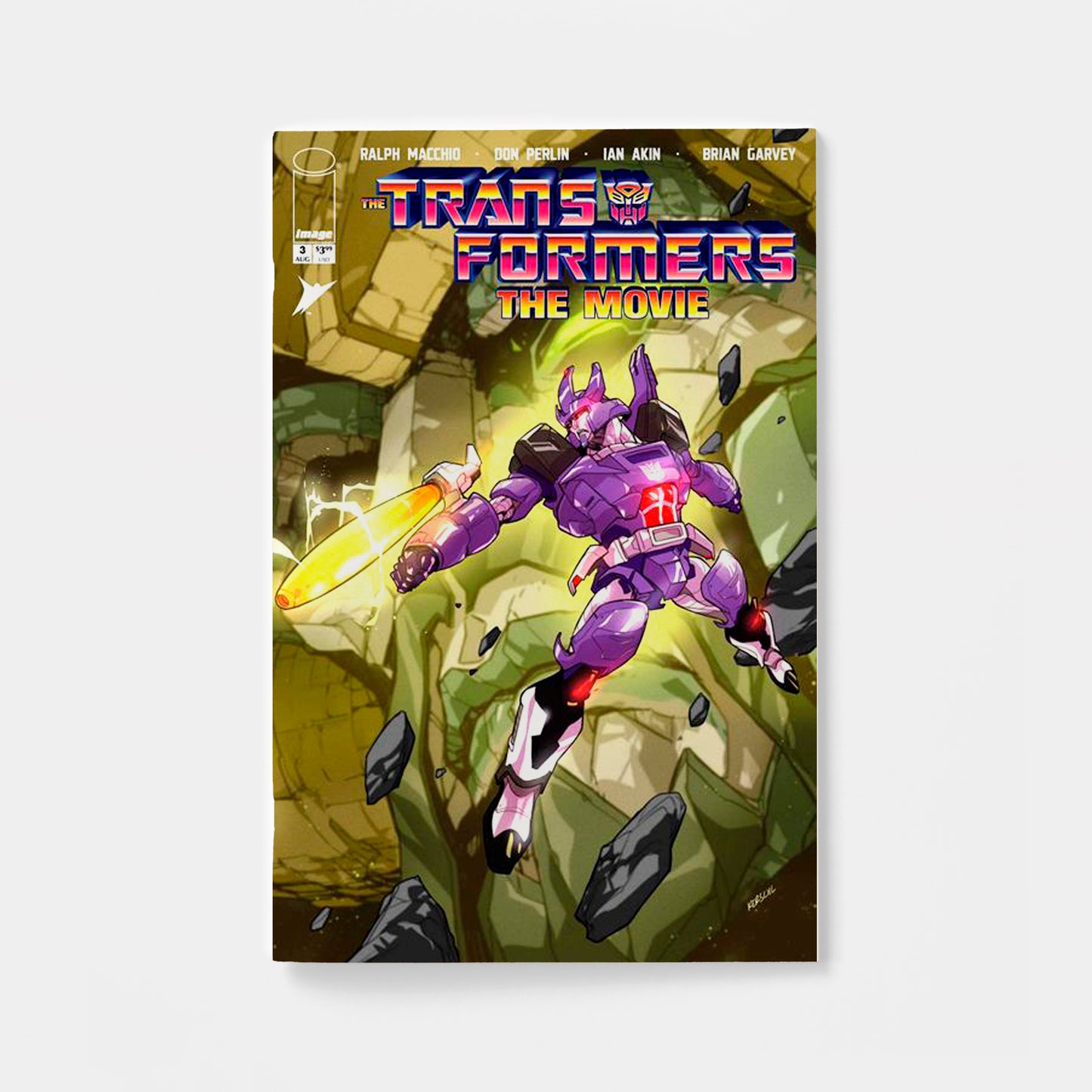 TRANSFORMERS THE MOVIE 40TH ANNIVERSARY EDITION #3 (OF 3) CVR A KARL KERSCHL