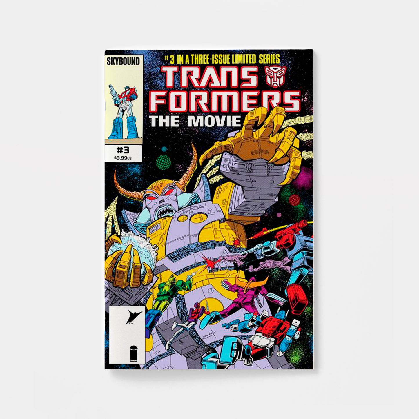 TRANSFORMERS THE MOVIE 40TH ANNIVERSARY EDITION #3 (OF 3) CVR B DON PERLIN & IAN AKIN VAR