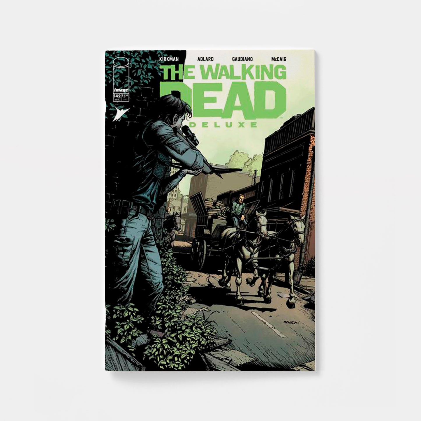 WALKING DEAD DELUXE #142 CVR A DAVID FINCH & DAVE MCCAIG (MR)