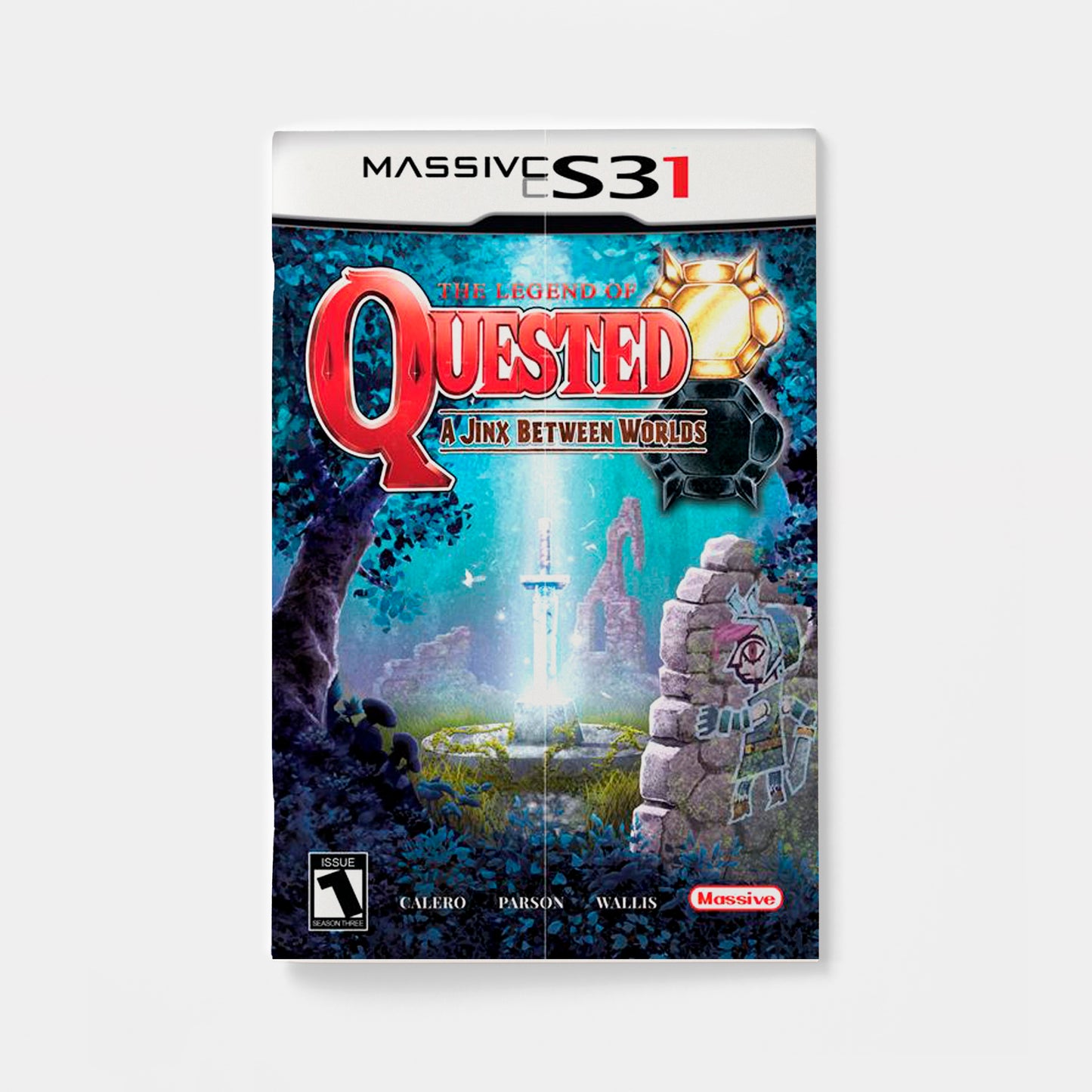 QUESTED #1 (OF 3) CVR C TREVOR RICHARDSON VIDEO GAME HOMAGE VAR