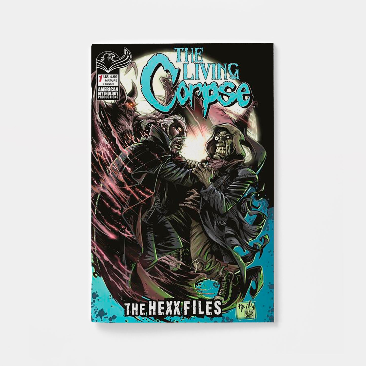LIVING CORPSE HEXX FILES #1 CVR B NEIL VOKES VAR (MR)
