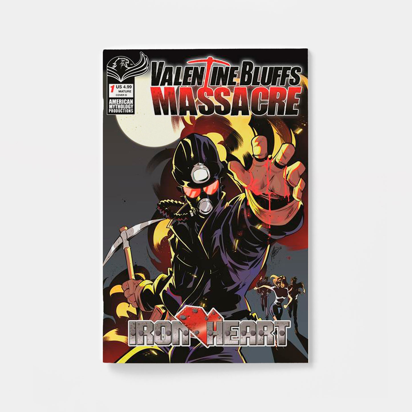 VALENTINE BLUFFS MASSACRE IRON HEART #1 (OF 2) CVR D ANDREA ARCARI VAR (MR)