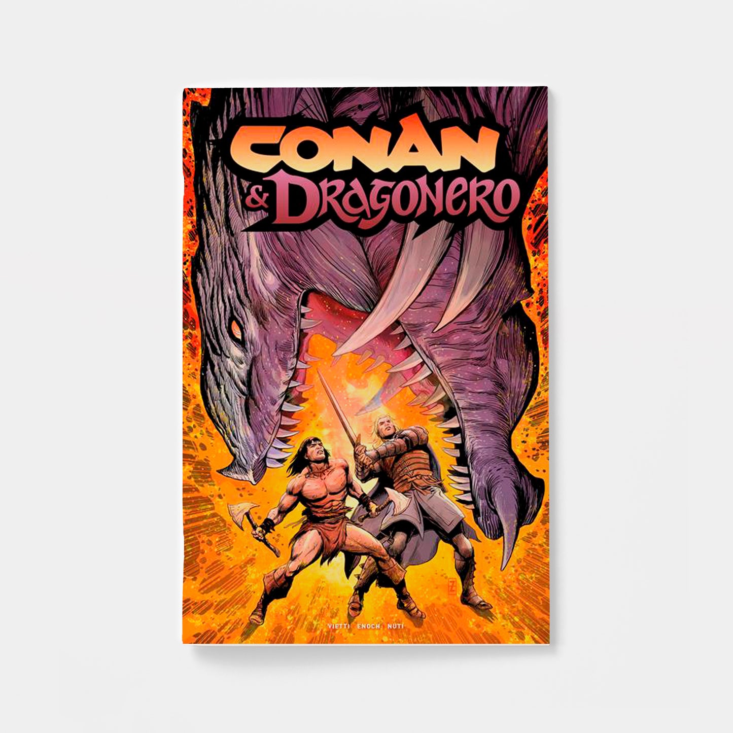 CONAN AND DRAGONERO #4 (OF 7) CVR A PATCH ZIRCHER (MR)