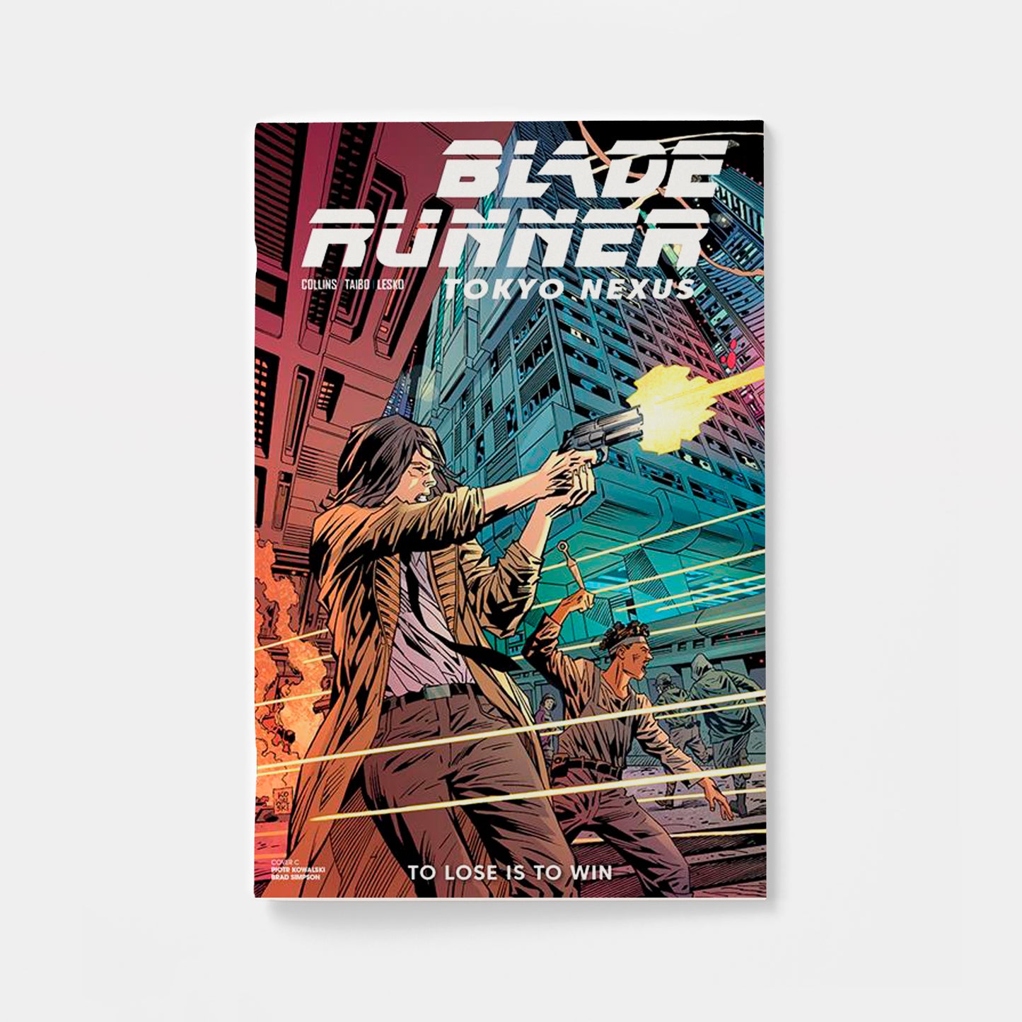 BLADE RUNNER TOKYO NEXUS TO LOSE IS TO WIN #4 (OF 4) CVR C PIOTR KOWALSKI VAR