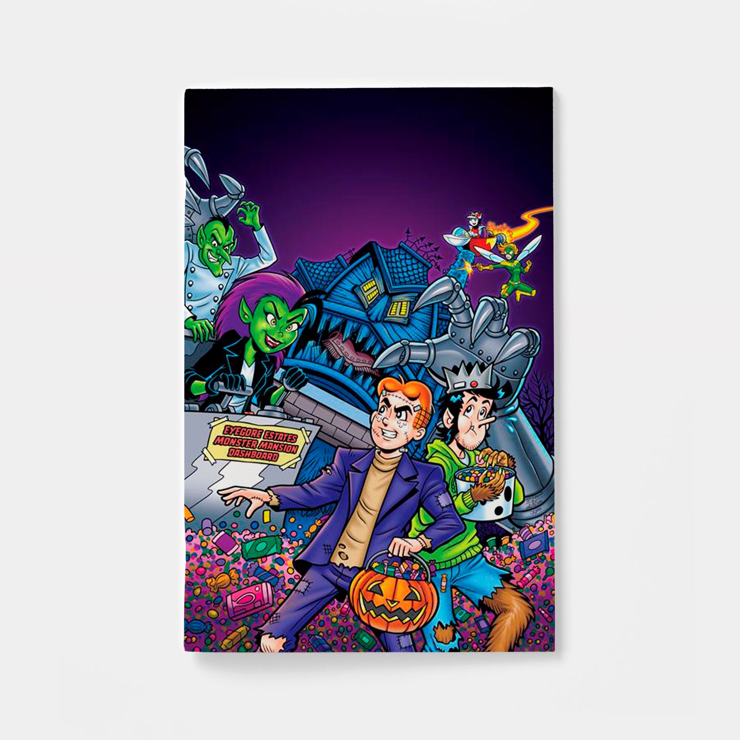 ARCHIES HALLOWEEN SPECTACULAR (ONE SHOT) CVR D STEVEN BUTLER LILY BUTLER FOIL FULL ART VAR | presale | 2026-09-16
