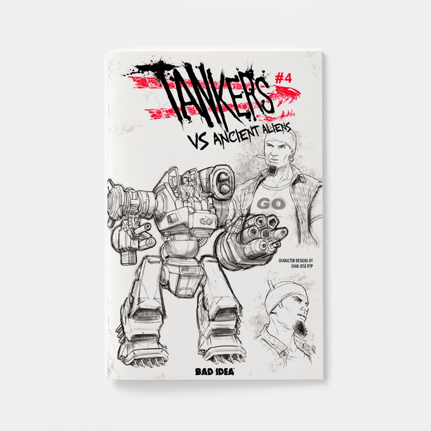 TANKERS VS ANCIENT ALIENS #4 (OF 4) CVR C JUAN JOSE RYP DESIGN VAR | presale | 2026-09-09