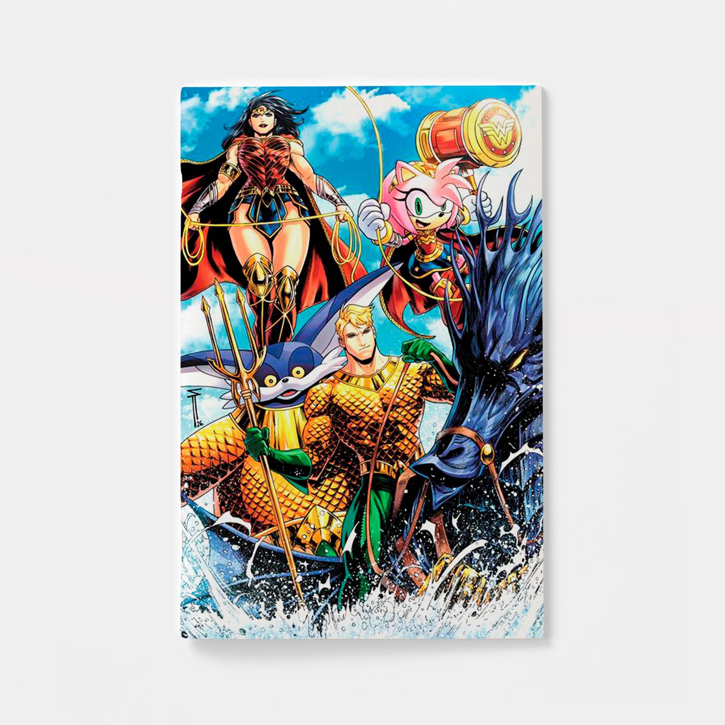 DC X SONIC THE HEDGEHOG METAL LEGION #5 (OF 5) CVR C SERG ACUNA CARD STOCK VAR | presale | 2026-09-02