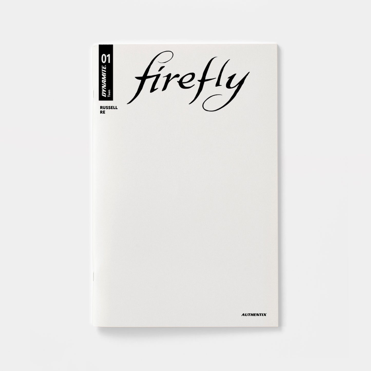 FIREFLY #1 CVR I BLANK AUTHENTIX VAR | presale | 2026-09-02