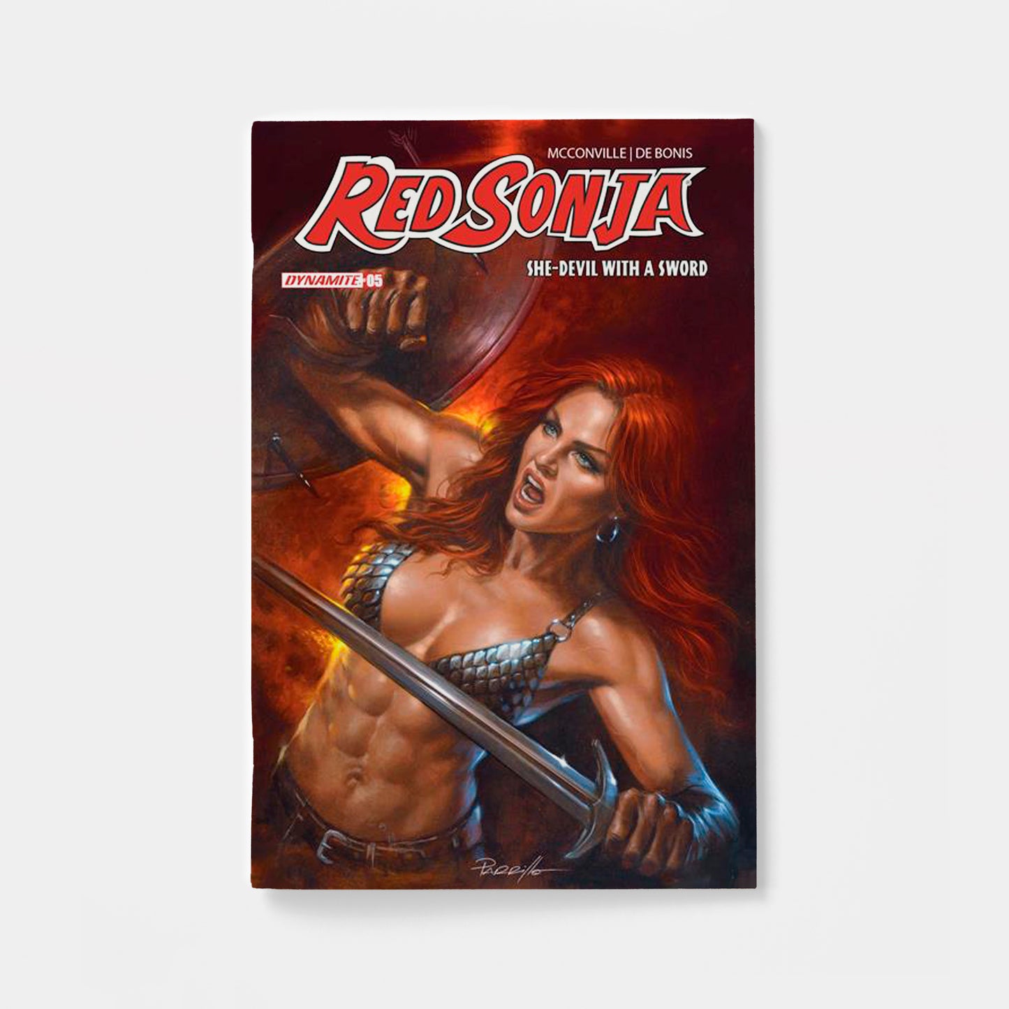 RED SONJA SHE DEVIL WITH A SWORD #5 CVR B LUCIO PARRILLO VAR | presale | 2026-09-02