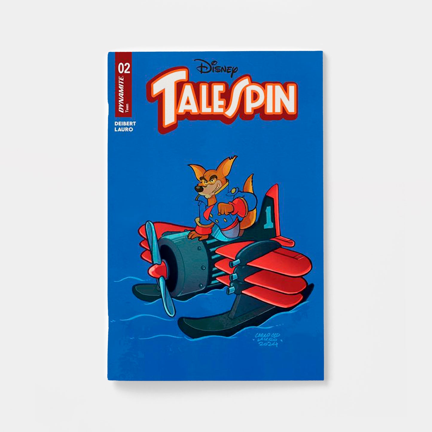 TALESPIN #2 CVR B CARLO LAURO COLOR BLEED VAR | presale | 2026-09-09