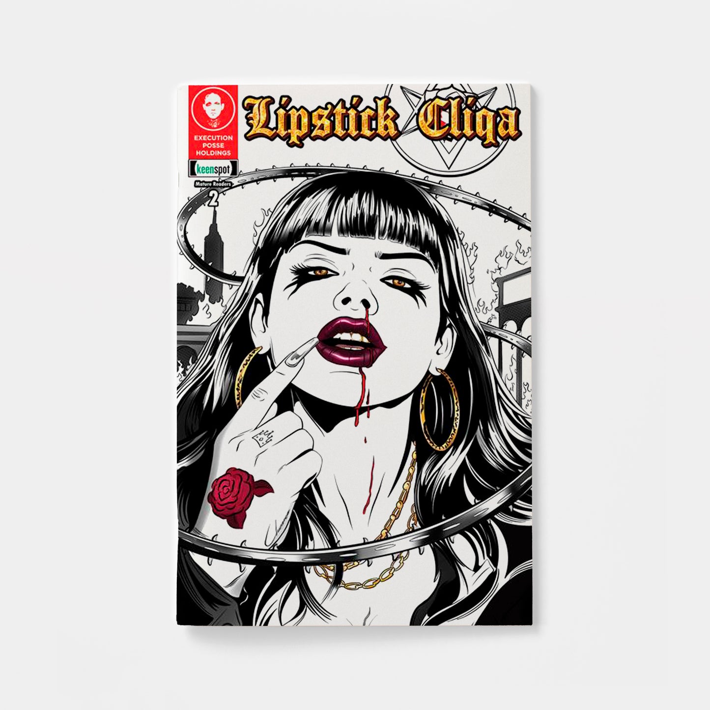 LIPSTICK CLIQA DELUXE EDITION #2 (OF 3) CVR C J SELIN NOSEBLEED VAR (MR) | presale | 2026-09-16